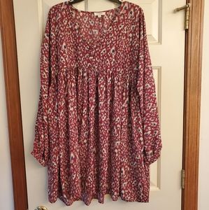 Umgee Spotted Print Top